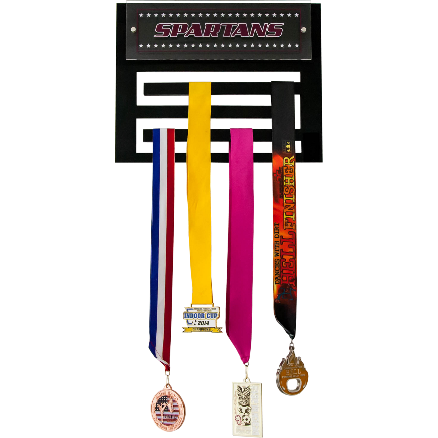 Custom Medallion Ribbon Display Maze custom-medallion-ribbon-display-maze